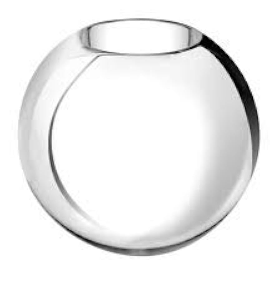 Amazon.com: Christofle Uni Medium Metallized Glass Vase